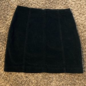 Free people modern femme corduroy skirt